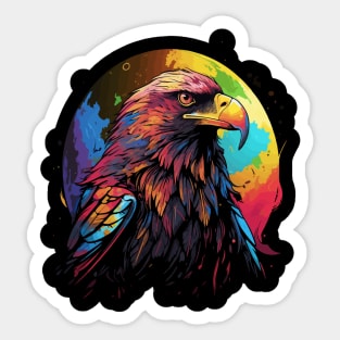 Eagle Earth Day Sticker